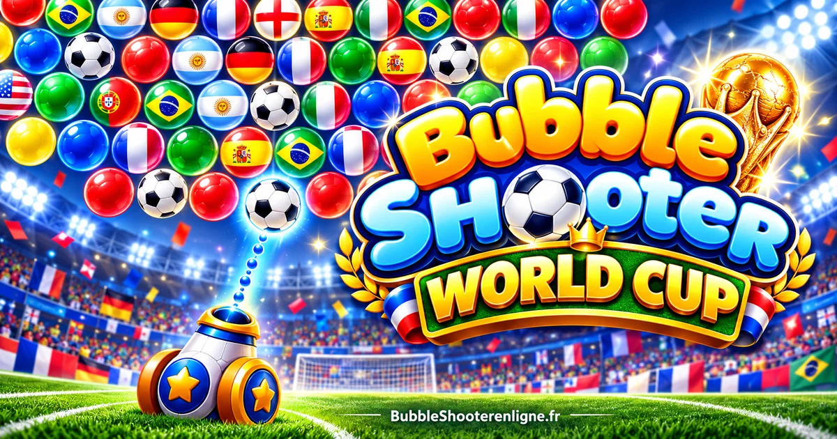 Bubble Shooter World Cup